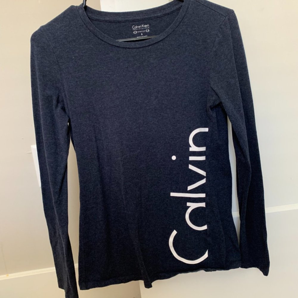 Calvin Klein long sleeve cotton shirt